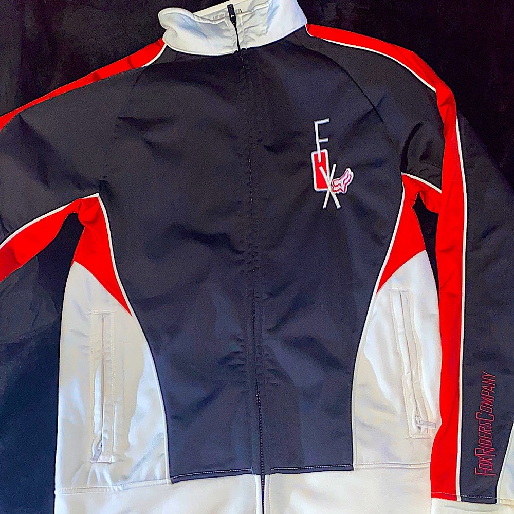 Fox riding company zip jacket